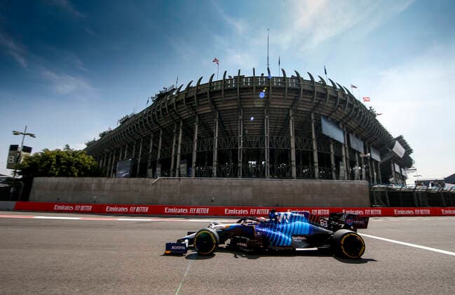 63 George Russell GBR, Williams Racing , F1 Grand Prix of Mexico at Autodromo Hermanos Rodriguez on November 5, 2021 in Mexico City, Mexico Photo by HOCH ZWEI Mexico City Mexico