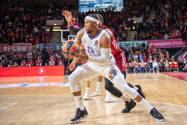 Guerschon Yabusele 28 Real Madrid , FC Bayern Basketball vs Real Madrid, Euroleague, 05 11 2021 Munich Bavaria Germany Copyright: xkolbert-press UlrichxGamelx
