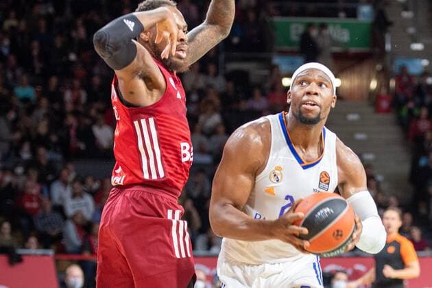 Guerschon Yabusele 28 Real Madrid , FC Bayern Basketball vs Real Madrid, Euroleague, 05 11 2021 Munich Bavaria Germany Copyright: xkolbert-press UlrichxGamelx