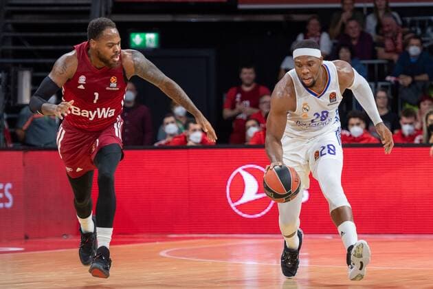Thomas Deshaun 1 FC Bayern , M28 , FC Bayern Basketball vs Real Madrid, Euroleague, 05 11 2021 Munich Bavaria Germany Copyright: xkolbert-press UlrichxGamelx