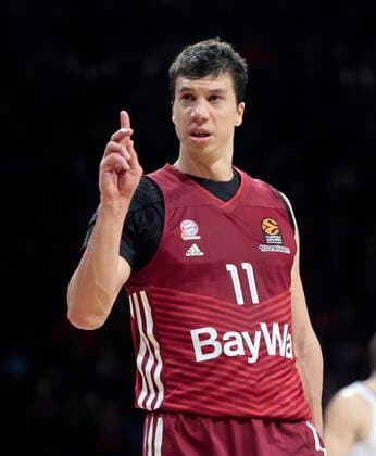 05 11 2021, FC Bayern Basketball vs Real Madrid Basket, Audi Dome Muenchen, Basketball, in the picture Vladimir Lucic FCB Basketball