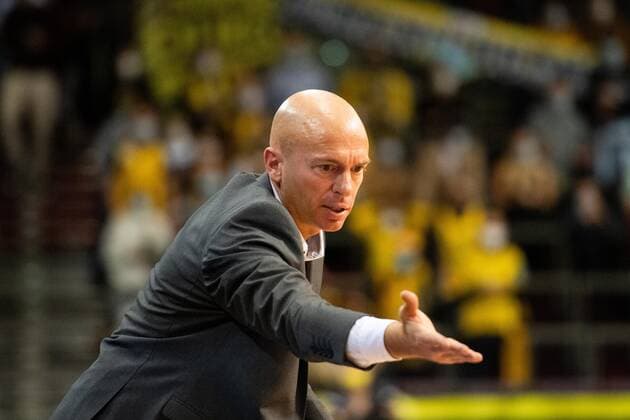 Rodrigo Pastore Niners Chemnitz, coach , GER, MHP Riesen Ludwigsburg vs Niners Chemnitz, 05 11 2021, 7 matchday easycredit Basketball Bundesliga, season 2021 2022 GER, MHP Riesen Ludwigsburg vs Niners Chemnitz, 05 11 2021, 7 matchday easycredit Basketball Bundesliga, season 2021 2022 Ludwigsburg Copyright: xEibner MichaelxMemmlerx EP_MMR
