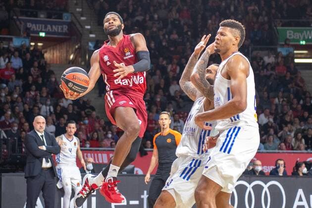 Corey Walden 2 FC Bayern , FC Bayern Basketball vs Real Madrid, Euroleague, 05 11 2021 Munich Bavaria Germany Copyright: xkolbert-press UlrichxGamelx