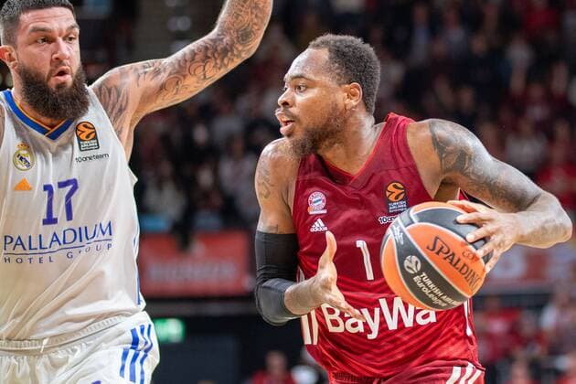 Vincent Poirier 17 Real Madrid , Thomas Deshaun 1 FC Bayern , FC Bayern Basketball vs Real Madrid, Euroleague, 05 11 2021 Muenchen Bayern Germany Copyright: xkolbert-press UlrichxGamelx