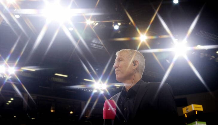 Ludwigsburg , Basketball easycredit BBL Bundesliga MHP Riesen Ludwigsburg vs NINERS Chemnitz , John Patrick trainer Riesen