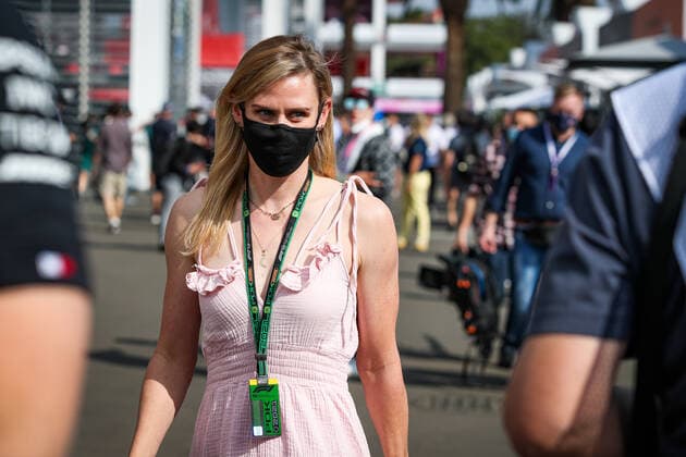 Cromwell Tiffany, girlfriend of BOTTAS Valtteri (fin), Mercedes AMG F1 GP W12 E Performance, portrait during the Formula 1 Gran Premio De La Ciudad De Mexico 2021, Mexico City Grand Prix, 18th round of the 2021 FIA Formula One World Championship, WM, Weltmeisterschaft from November 5 to 7, 2021 on the Autodromo Hermanos Rodriguez, in Mexico City, Mexico - F1 - MEXICO CITY GRAND PRIX 2021 DPPI Panoramic  20211105_GOODEN_FG0D9928