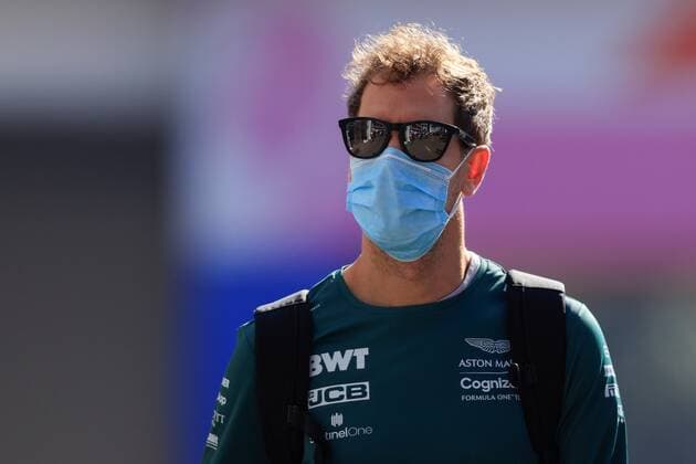 German driver Sebastian Vettel of Aston Martin arrives at the third practice for the Formula One Grand Prix of Mexico, that takes place at the Hermanos Rodriguez Autodrome, in Mexico City, Mexico, 06 November 2021. Formula One Grand Prix of Mexico !ACHTUNG: NUR REDAKTIONELLE NUTZUNG!  Copyright: xCarlosxRamírezx AMDEP1898 20211106-ddc6e8eb4af67e6f7706e6930ca107ab60fdb223