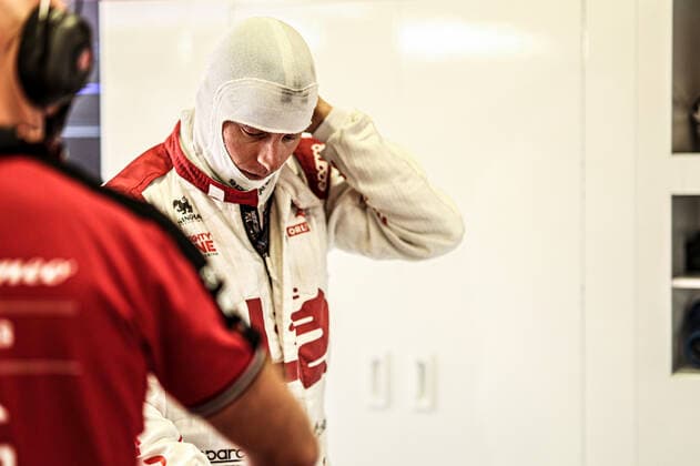 RAIKKONEN Kimi (fin), Alfa Romeo Racing ORLEN C41, portrait during the Formula 1 Gran Premio De La Ciudad De Mexico 2021, Mexico City Grand Prix, 18th round of the 2021 FIA Formula One World Championship, WM, Weltmeisterschaft from November 5 to 7, 2021 on the Autodromo Hermanos Rodriguez, in Mexico City, Mexico - F1 - MEXICO CITY GRAND PRIX 2021 DPPI Panoramic  AV6_0777