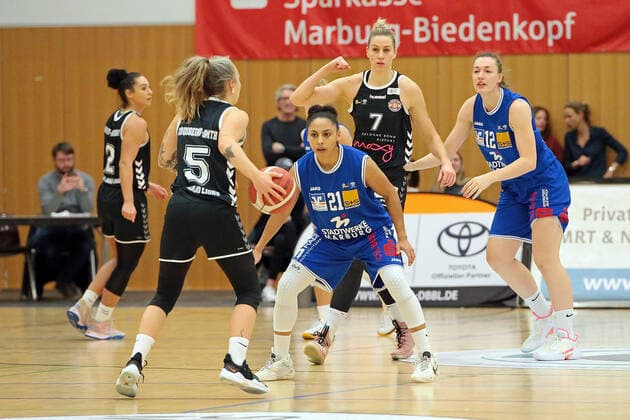 Basketball, DBBL, BC Marburg - Rheinland Lions
