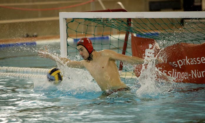 06 11 21 SSV Esslingen SG Neukölln Germany, Esslingen, 06 11 2021, water polo, Bundesliga, SSV Esslingen SG Neukölln Boris Tepic SSV Esslingen