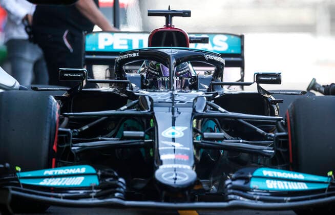44 Lewis Hamilton GBR, Mercedes AMG Petronas F1 Team , F1 Grand Prix of Mexico at Autodromo Hermanos Rodriguez on November 6, 2021 in Mexico City, Mexico Photo by HOCH ZWEI Mexico City Mexico