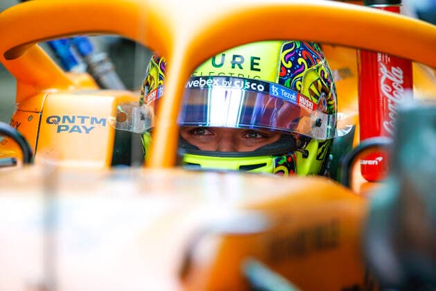 4 Lando Norris GBR, McLaren F1 Team , F1 Grand Prix of Mexico at Autodromo Hermanos Rodriguez on November 6, 2021 in Mexico City, Mexico Photo by HOCH ZWEI Mexico City Mexico
