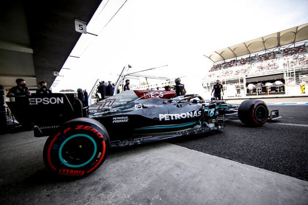 77 Valtteri Bottas FIN, Mercedes AMG Petronas F1 Team , F1 Grand Prix of Mexico at Autodromo Hermanos Rodriguez on November 6, 2021 in Mexico City, Mexico Photo by HOCH ZWEI Mexico City Mexico