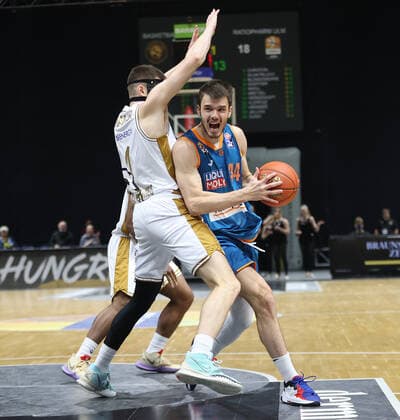 David Kraemer Basketball Loewen Braunschweig , Fedor Zugic ratiopharm Ulm 44