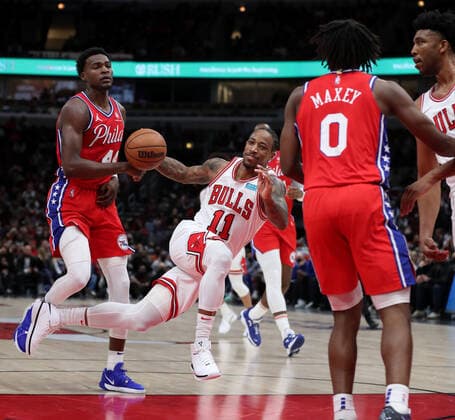 Basketball, NBA, Chicago Bulls - Philadelphia 76ers