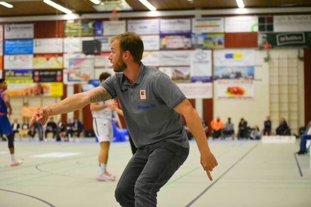 Coach Anton Gavel Orange Academy GER, Basketball Barmer 2 Bundesliga Pro B, White Wings Hanau vs Orange Academy Ulm 06 11 2021 Hanau Copyright: xEibnerxPressefotox xRalphxLehmbergx xLEHx