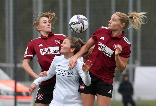 Football, Women, 2. BL, 1. FC Nürnberg - FSV Gütersloh