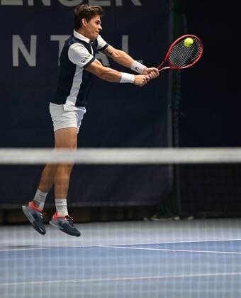 07 11 2021 Tennis ATP Challenger Tour Challenger Eckental Int German Tennis Indoor Championships Final Daniel Masur GER