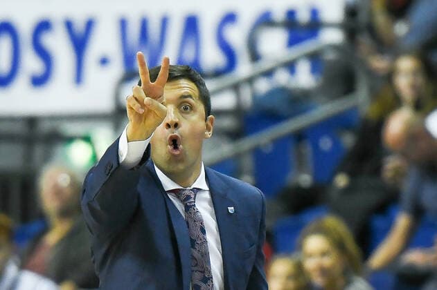 07 11 2021, xlakx, Basketball BBL, Alba Berlin SYNTAINICS MBC emspor, v l Igor Jovovic Syntainics MBC coach Berlin.