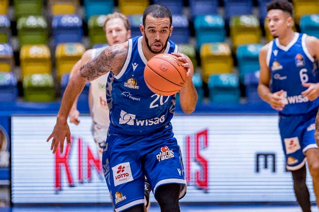 easyCredit BBL, Fraport Skyliners vs Brose Bamberg, Frankfurt, Fraport Arena, 7 11 2021 Rasheed Moore Fraport Skyliners 20 , Fraport Skyliners vs Brose Bamberg, Frankfurt, Fraport Arena, 7 11 2021 Copyright: xBEAUTIFULxSPORTS Gawlikx