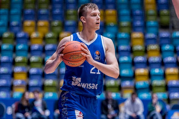 easyCredit BBL, Fraport Skyliners vs Brose Bamberg, Frankfurt, Fraport Arena, 7 11 2021 Lorenz Brenneke Fraport Skyliners 21 , Fraport Skyliners vs Brose Bamberg, Frankfurt, Fraport Arena, 7 11 2021 Copyright: xBEAUTIFULxSPORTS Gawlikx