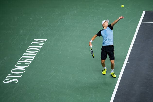 Tennis, ATP Tournament in Stockholm