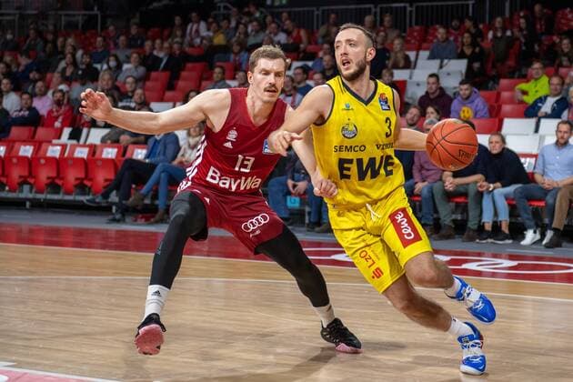 Basketball, BBL, FC Bayern Munich - EWE Baskets Oldenburg