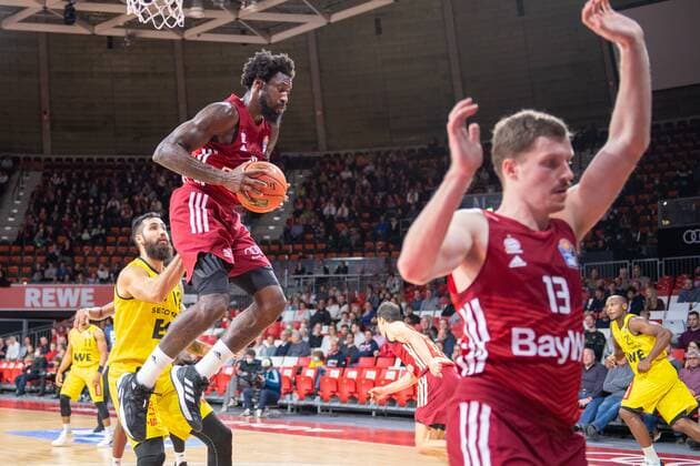 Othello Hunter 8 FC Bayern , FC Bayern Basketball vs EWE Baskets Oldenburg, easyCredit BBL, 07 11 2021 Muenchen Bayern Germany Copyright: xkolbert-press UlrichxGamelx
