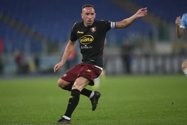ROME, Italy - 07.11.2021: FRANCK RIBERY (SAL) in action during the Italian Serie A football match between SS LAZIO VS SALERNITANA at Olympic stadium in Rome.  Copyright: xMarcoxIacobuccix xIPAx xMarcoxIacobuccix 0