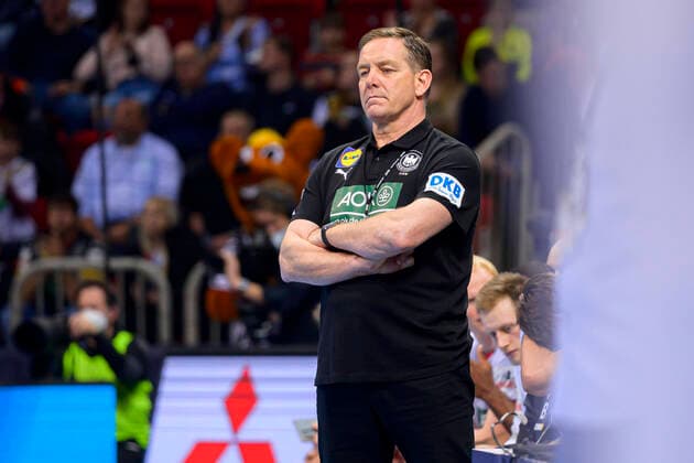 Handball, Mens Day of Handball, friendly match, Germany Portugal coach Alfred Gislason Germany Duesseldorf PSD Bank Dome Germany