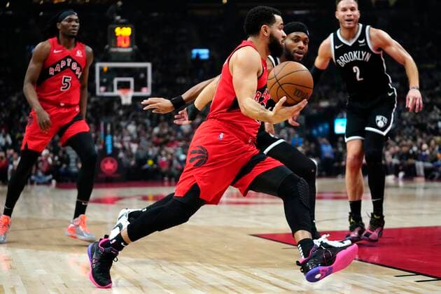 Basketball, NBA, Toronto Raptors - Brooklyn Nets