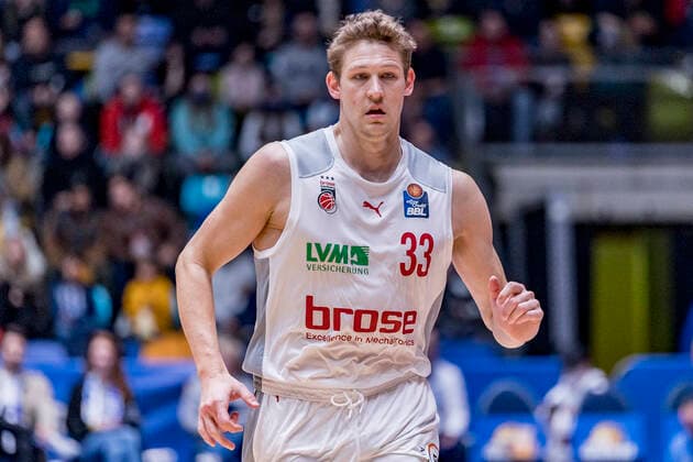 easyCredit BBL, Fraport Skyliners vs Brose Bamberg, Frankfurt, Fraport Arena, 7 11 2021 Patrick Heckmann Brose Bamberg 33 , Fraport Skyliners vs Brose Bamberg, Frankfurt, Fraport Arena, 7 11 2021 Copyright: xBEAUTIFULxSPORTS Gawlikx