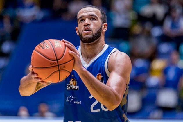easyCredit BBL, Fraport Skyliners vs Brose Bamberg, Frankfurt, Fraport Arena, 7 11 2021 Rasheed Moore Fraport Skyliners 20 , Fraport Skyliners vs Brose Bamberg, Frankfurt, Fraport Arena, 7 11 2021 Copyright: xBEAUTIFULxSPORTS Gawlikx