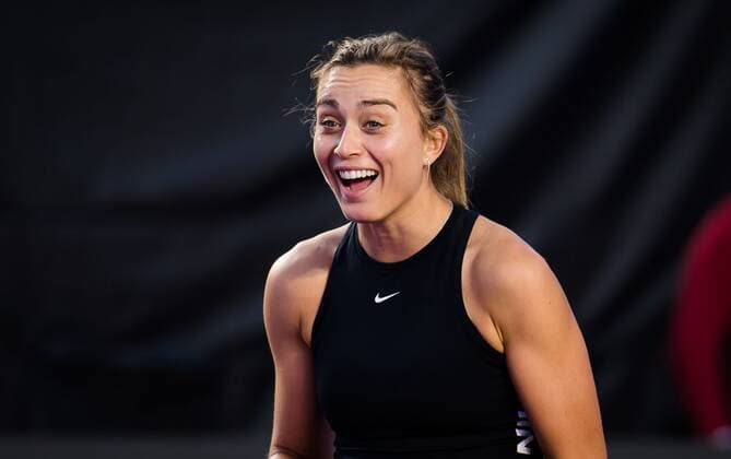 Mandatory Credit: Photo by Rob Prange Shutterstock (12593268br) Paula Badosa of Spain during practice ahead of the 2021 Akron WTA, Tennis Damen Finals Guadalajara WTA tennis tournament 2021 Akron WTA Finals Guadalajara Sunday Pre-Event - 07 Nov 2021 2021 Akron WTA Finals Guadalajara Sunday Pre-Event - 07 Nov 2021  Copyright: xRobxPrange Shutterstockx 12593268br