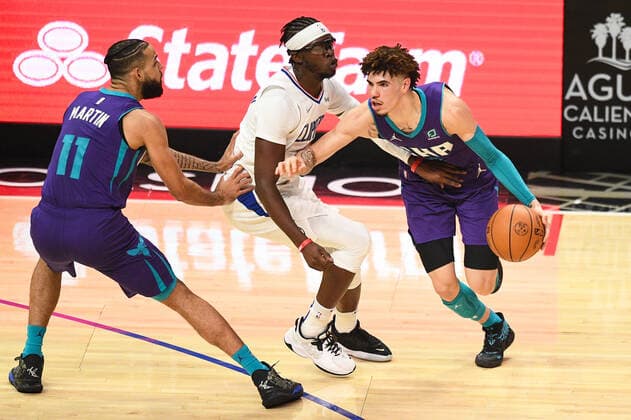 Basketball, NBA, Los Angeles Clippers - Charlotte Hornets
