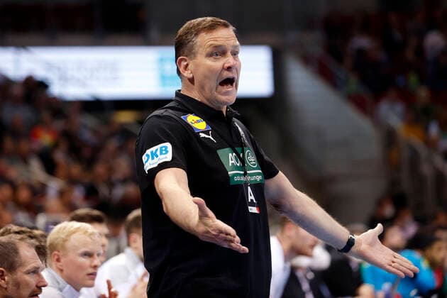 Handball,Handball Day on 07 11 2021 at the PSD Bank Dome in Düsseldorf Mens international match Germany Portugal 30 32 National coach Alfred GISLASON GER