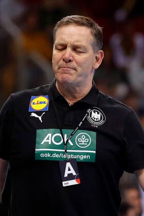 Handball,Handball Day on 07 11 2021 at the PSD Bank Dome in Düsseldorf Mens international match Germany Portugal 30 32 National coach Alfred GISLASON GER