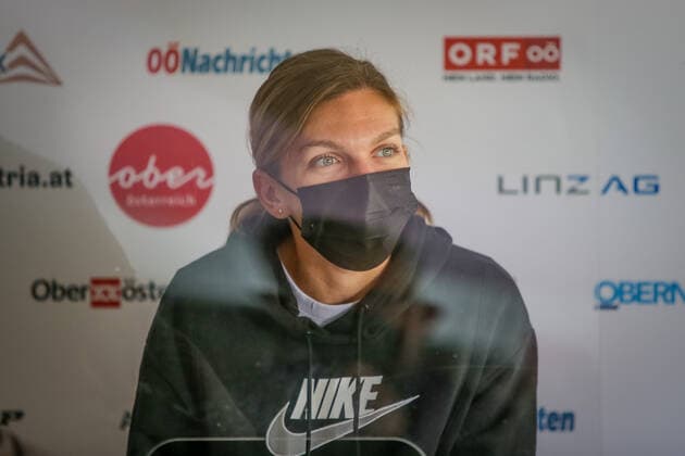 Tennis, WTA Tournament in Linz, Simona Halep Press Conference