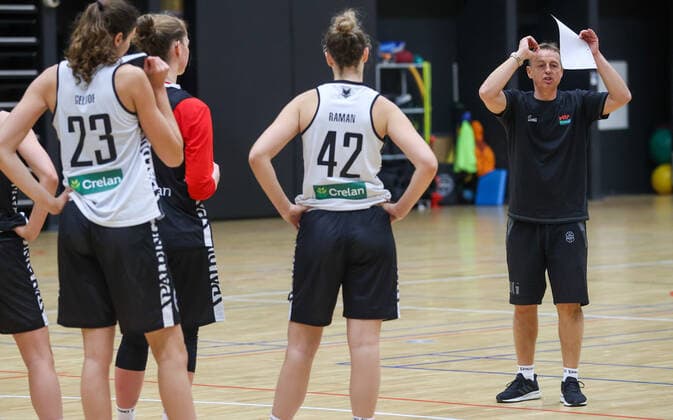 Basketball, Women, National Team Belgium Training
