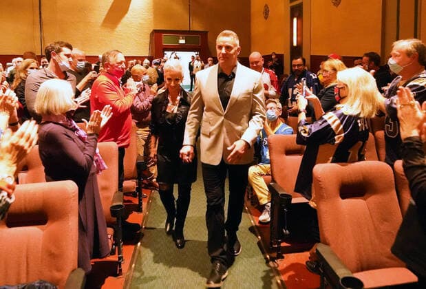 American football, NFL, Kurt Warner attends pre-premiere of Warner, American Underdog