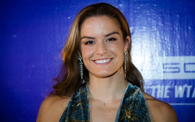 Mandatory Credit: Photo by Rob Prange Shutterstock (12594745af) Maria Sakkari of Greece during the draw ceremony of the 2021 Akron WTA, Tennis Damen Finals Guadalajara WTA tennis tournament 2021 Akron WTA Finals Guadalajara Monday Draw - 08 Nov 2021 2021 Akron WTA Finals Guadalajara Monday Draw - 08 Nov 2021  Copyright: xRobxPrange Shutterstockx 12594745af