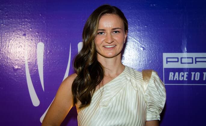 Mandatory Credit: Photo by Rob Prange Shutterstock (12594745y) Barbora Krejcikova of the Czech Republic during the draw ceremony of the 2021 Akron WTA, Tennis Damen Finals Guadalajara WTA tennis tournament 2021 Akron WTA Finals Guadalajara Monday Draw - 08 Nov 2021 2021 Akron WTA Finals Guadalajara Monday Draw - 08 Nov 2021  Copyright: xRobxPrange Shutterstockx 12594745y