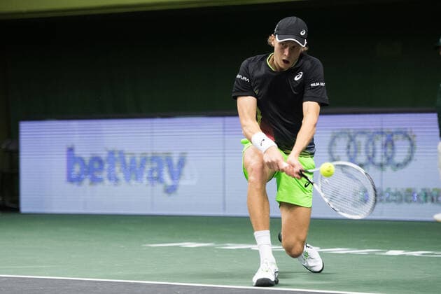 211109 Emil Ruusuvuori of Finland competes in men s first round Singles match during Stockholm Open on November 9, 2021 in Stockholm Photo Emma Wallskog BILDBYRAN COP 320 EW0029 tennis stockholm open day 3 bbeng,  Copyright: EMMAxWALLSKOG BB211109BB830