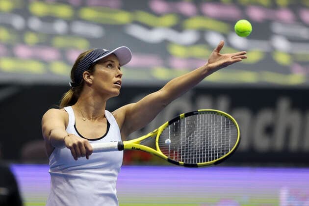 Danielle Collins Tennis Ladies Linz 2021 WTA Tips Arena Linz Upper Austria 10 November 2021 Copyright: xJuergenxHasenkopfx