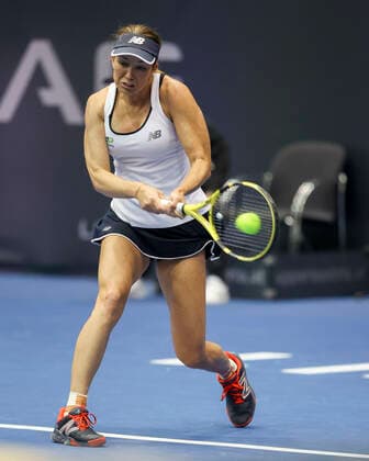 Danielle Collins Tennis Ladies Linz 2021 WTA Tips Arena Linz Upper Austria 10 November 2021 Copyright: xJuergenxHasenkopfx