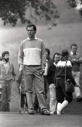 28.07.82 Golf Beckenbauer Deutschland, Stuttgart, 28.07.1982, Golf: Franz Beckenbauer. *** 28 07 82 Golf Beckenbauer Germany, Stuttgart, 28 07 1982, Golf Franz Beckenbauer
