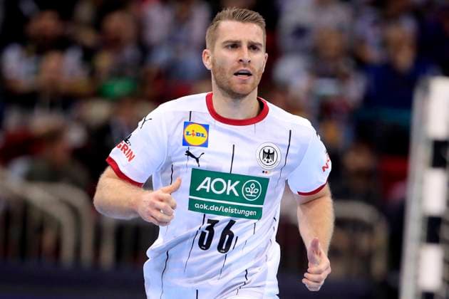 MERTENS Lukas Team Germany Handball match Germany Portugal on 07 11 2021 in Duesseldorf at PSD Bank Dome