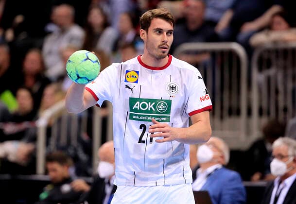 WAGNER Hendrik Team Germany Handball Germany Portugal on 07 11 2021 in Duesseldorf at PSD Bank Dome