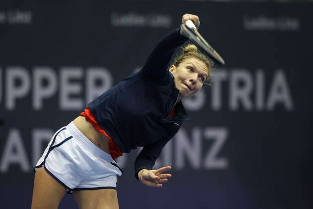 Simona Halep Tennis Ladies Linz 2021 WTA Tips Arena Linz Upper Austria 10 November 2021 Copyright: xJuergenxHasenkopfx