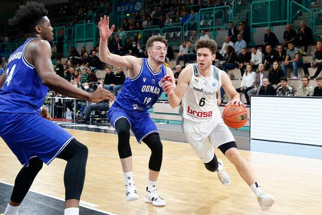 Basketball, Europe Cup, medi Bayreuth - Donar Groningen